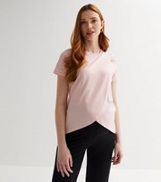 New Look Maternity Pink Nursing Short Sleeve T-Shirt